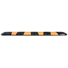 6ft Modular Rubber Speed Bump with End Caps-Hammerox Industrial