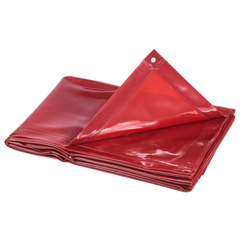 6x8ft Welding Curtain Flame Resistant Vinyl - Pair