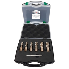 7 Piece HSS Cobalt Annular Cutter Set - Metex-Hammerox Industrial