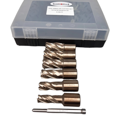 7 Piece HSS Cobalt Annular Cutter Set - Metex-Hammerox Industrial