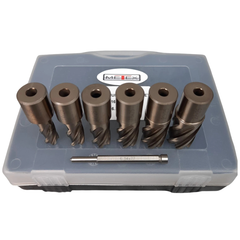 7 Piece HSS Cobalt Annular Cutter Set - Metex-Hammerox Industrial