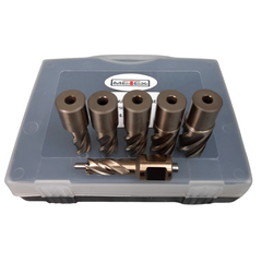 7 Piece HSS Cobalt Annular Cutter Set - Metex-Hammerox Industrial