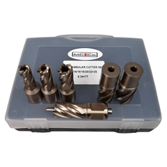 7 Piece HSS Cobalt Annular Cutter Set - Metex-Hammerox Industrial