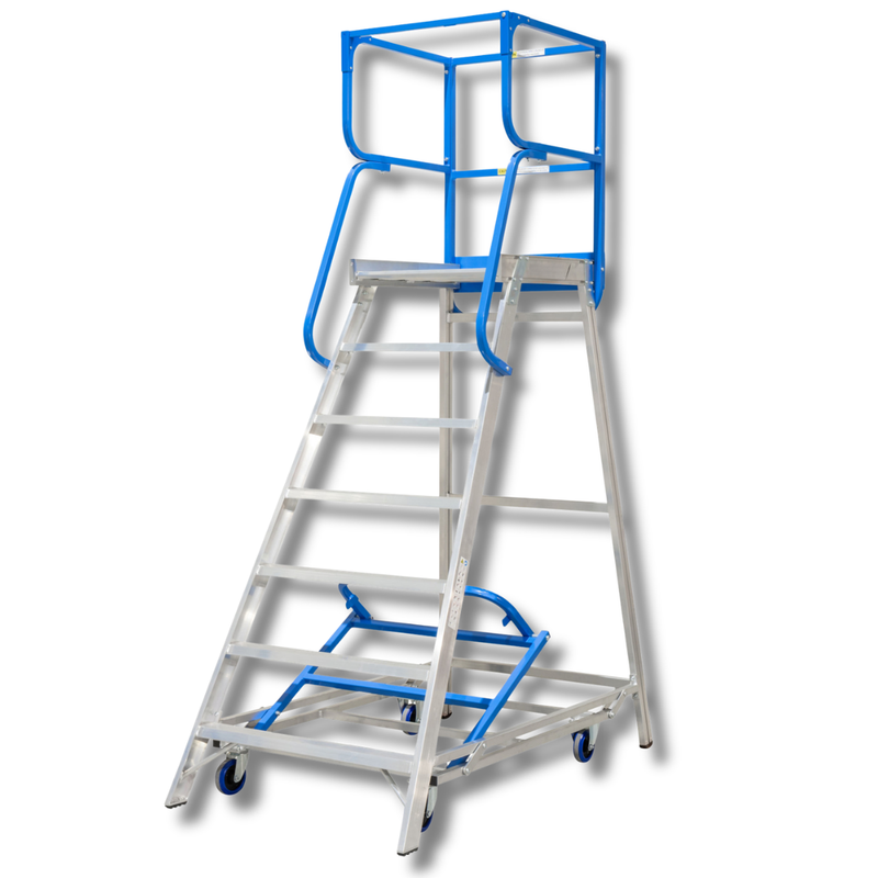 7 Step Access Platform Ladder-Hammerox Industrial