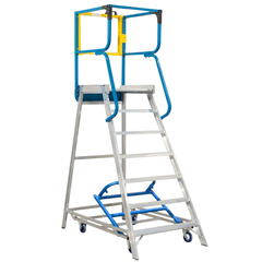7 Step Walk Through Access Platform Ladder-Hammerox Industrial