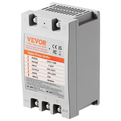 7.5HP Digital Phase Converter 220V Single to 3 Phase