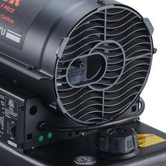 70000BTU Portable Kerosene Forced Air Heater 5gal Tank