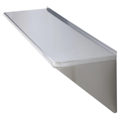 72x18" Stainless Steel Wall Shelf