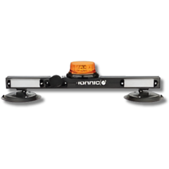 750mm Minebar with Amber Rotating Beacon Reversing Alarm & Magnetic Base - Ionnic