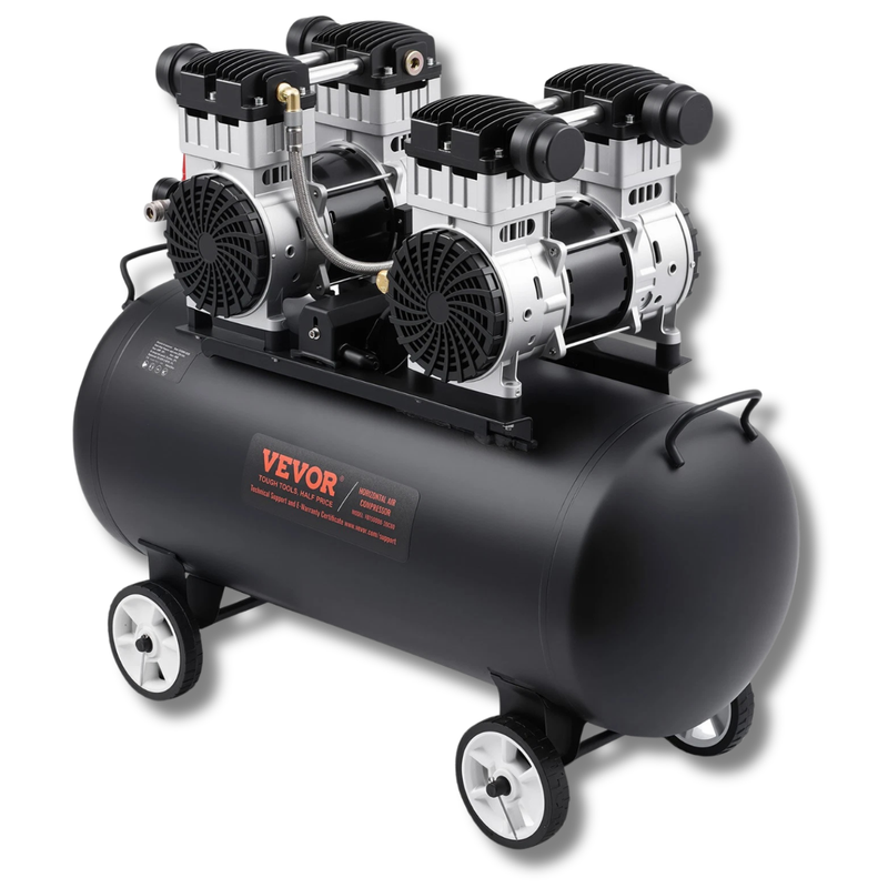 75L 90PSI Oil Free Air Compressor Portable-Hammerox Industrial
