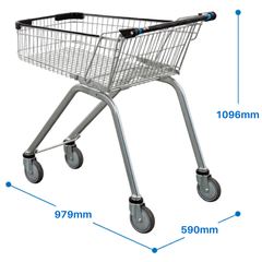 75L Shopping Trolley-Hammerox Industrial