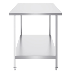 760x1210mm Stainless Steel Food Prep Table-Hammerox Industrial