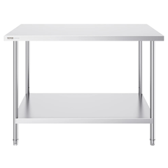 760x1210mm Stainless Steel Food Prep Table-Hammerox Industrial