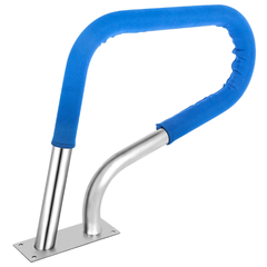 76x56cm Stainless Steel Pool Handrail with Base Plate