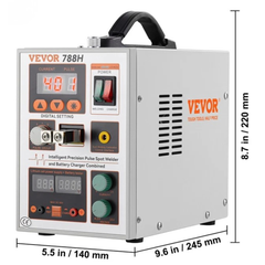 788H Battery Spot Welder Pulse with Charger-Hammerox Industrial