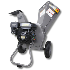 7HP Petrol Wood Chipper Shredder Mulcher Self Feeding Portable-Hammerox Industrial