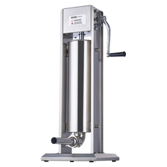 7L Vertical Manual Sausage Stuffer Stainless Steel-Hammerox Industrial