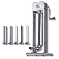 7L Vertical Manual Sausage Stuffer Stainless Steel