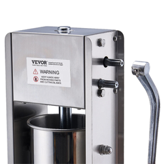 7L Vertical Manual Sausage Stuffer Stainless Steel