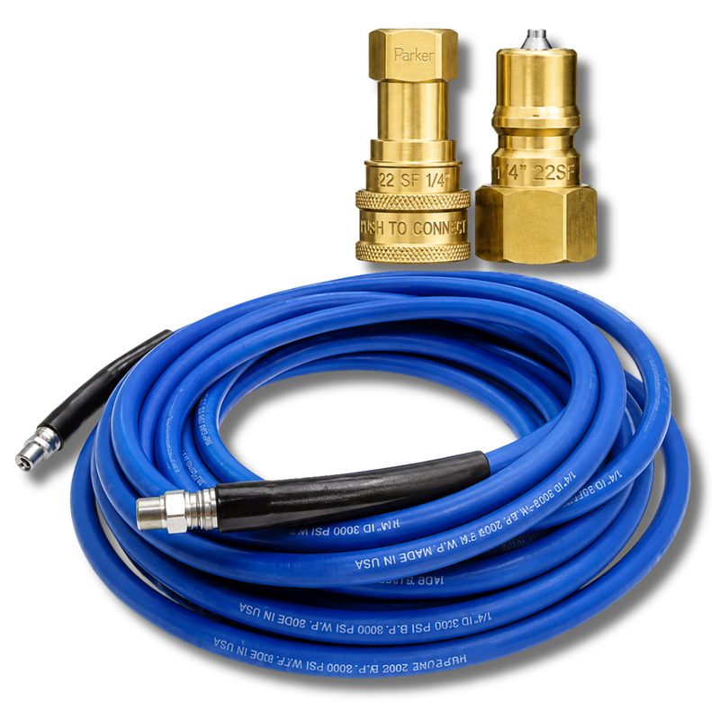 7.5m Neptune 3000 Solution Hose with Premium Quick Connects - Continental ContiTech-Hammerox Industrial