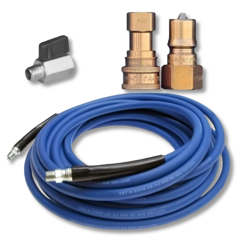 7.5m Neptune 3000 Solution Hose with Premium Quick Connects & Valve - Continental-Hammerox Industrial