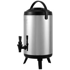 7.6L Insulated Hot & Cold Beverage Dispenser Stainless Steel-Hammerox Industrial