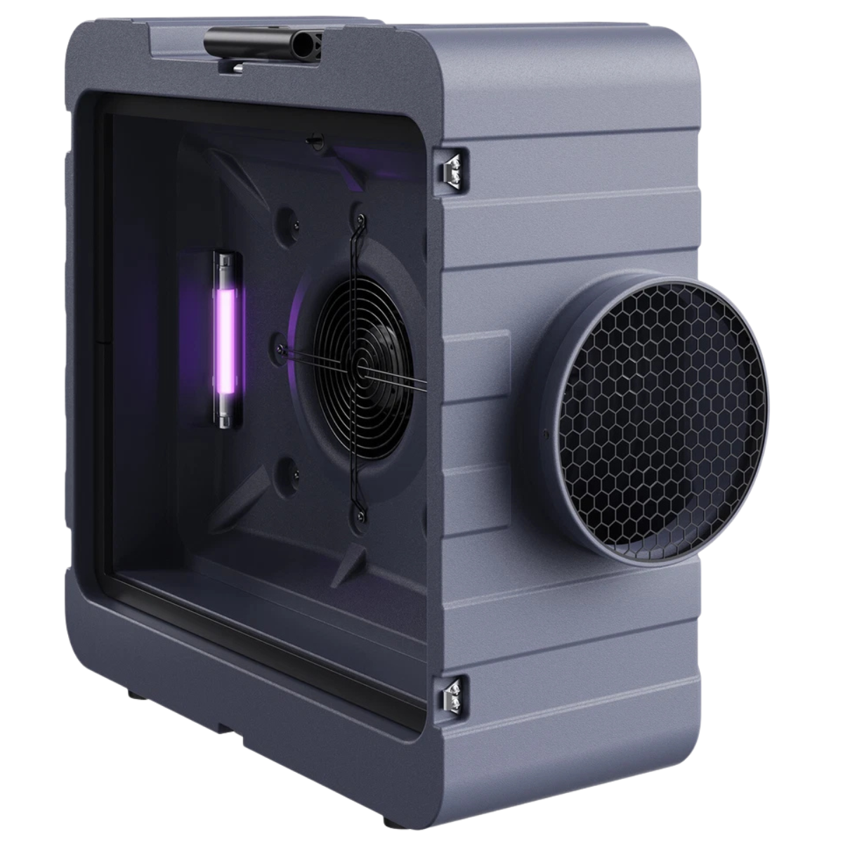 800CFM Air Scrubber 3 Stage Filtration Stackable Negative Air Machine