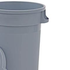 80L Round Plastic Waste Bin-Hammerox Industrial