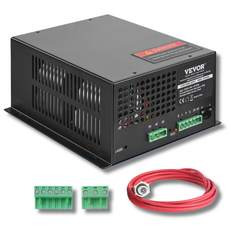 80W CO2 Laser Power Supply-Hammerox Industrial