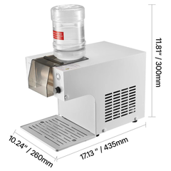 80kg/24hr Snowflake Ice Maker Ice Shaver-Hammerox Industrial