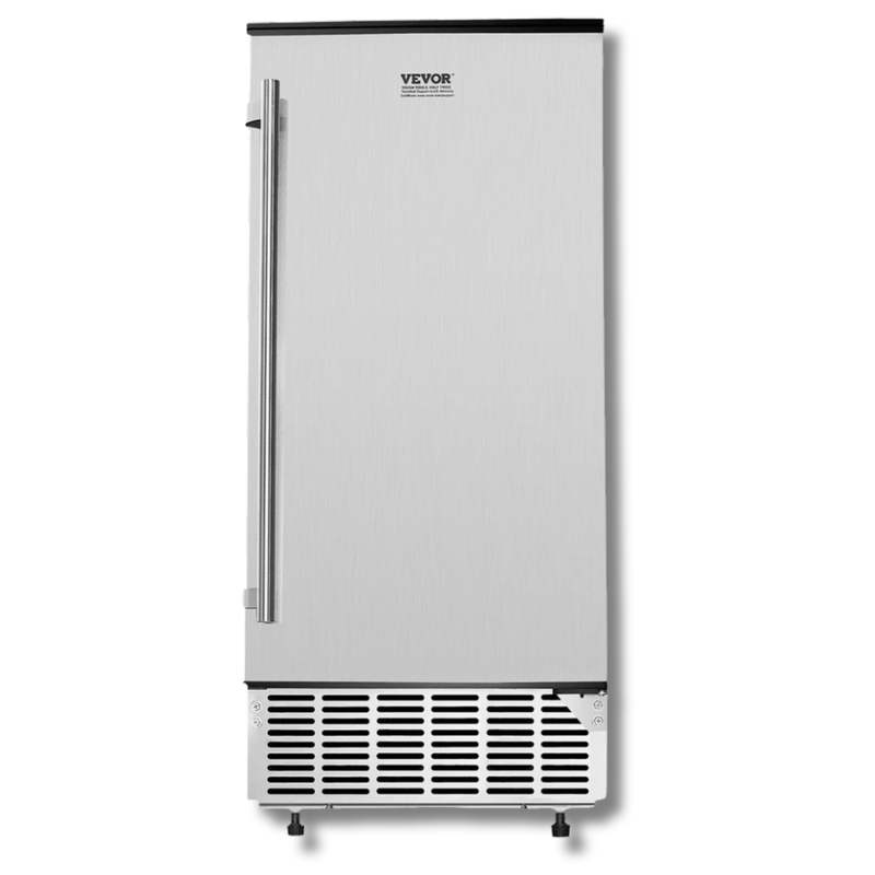 80lb/Day Undercounter Ice Maker Built In with Reversible Door-Hammerox Industrial