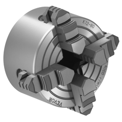 80mm 4 Jaw Lathe Chuck 5-80mm Clamping Range-Hammerox Industrial