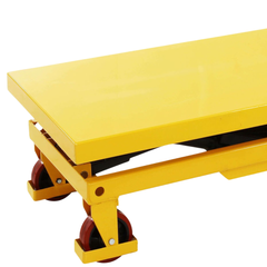 850 x 500mm 300kg Single Scissor Lift Trolley-Hammerox Industrial