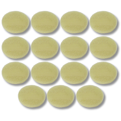 8" Beige FiberPlus Pads 15 Pack