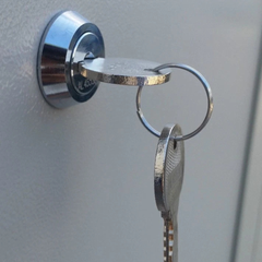 8 Door XL Metal Storage Locker with Alloy Key Locks