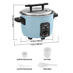 8L 40 Cup Commercial Rice Cooker 24H Keep Warm