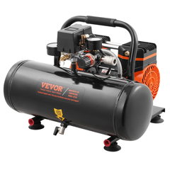 8L 8bar Oil Free Air Compressor Portable