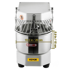 8L Commercial Spiral Dough Mixer with Bowl