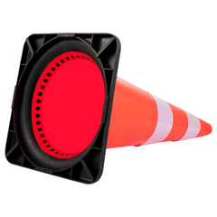 8 Piece 30" Safety Traffic Cones Reflective