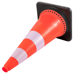 8 Piece 30" Safety Traffic Cones Reflective