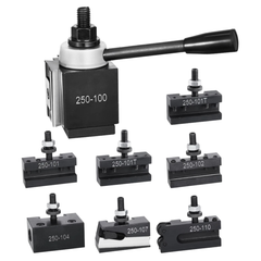 8 Piece Quick Change Tool Post Set for 152.4-305mm Lathe