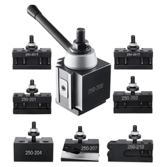 8 Piece Quick Change Tool Post Set for 254-381mm Lathe
