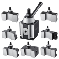 8 Piece Quick Change Tool Post Set for 254-381mm Lathe