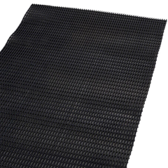 900 x 2000mm Tube Tred Mat - Black-Hammerox Industrial