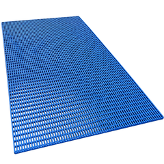 900 x 2000mm Tube Tred Mat - Blue-Hammerox Industrial