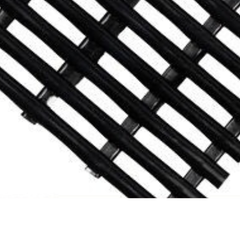 900mm x 12m Tube Tred Mat Roll - Black-Hammerox Industrial