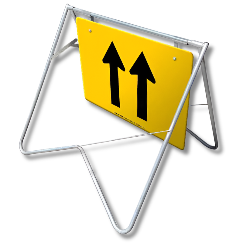 900 x 600mm 2 Lane Status Swing Stand & Sign