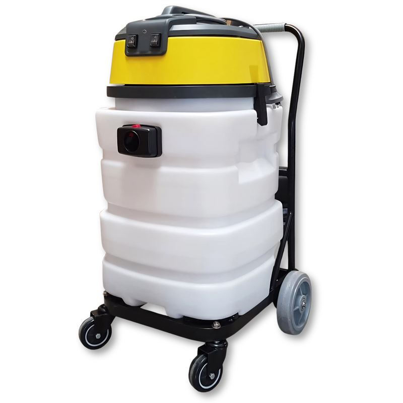 90L 2000W Commercial Wet Vacuum Cleaner with Stop Sensor & Trolley-Hammerox Industrial