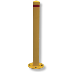 90 x 900mm Steel Fixed Base Plate Bollard