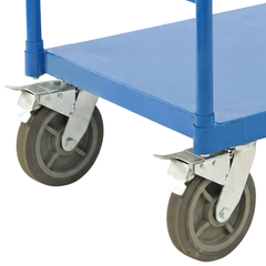 920 x 610mm Heavy Duty Steel Platform Trolley-Hammerox Industrial